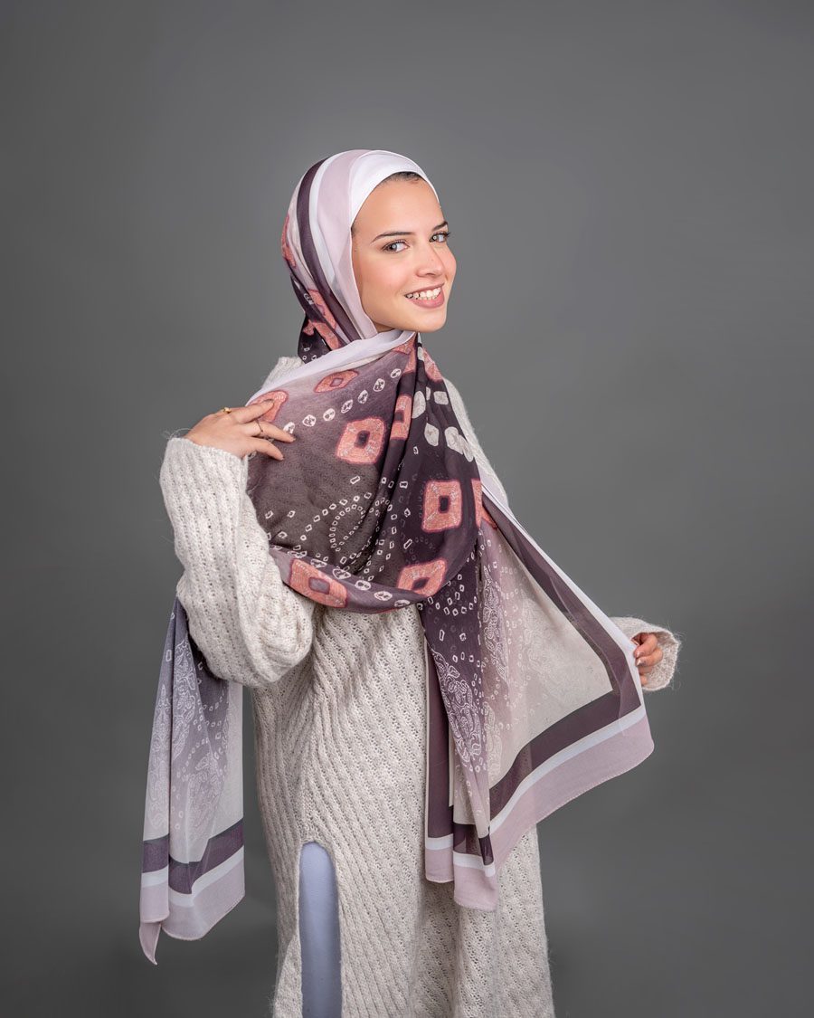 Olympia Hiqh Quality Chiffon Scarf Hijab From Scarfn Shop Egypt 3