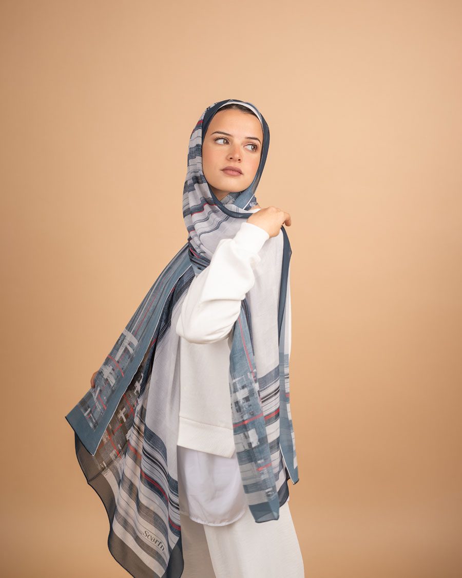 Rarely Hiqh Quality Chiffon Scarf Hijab From Scarfn Shop Egypt 2