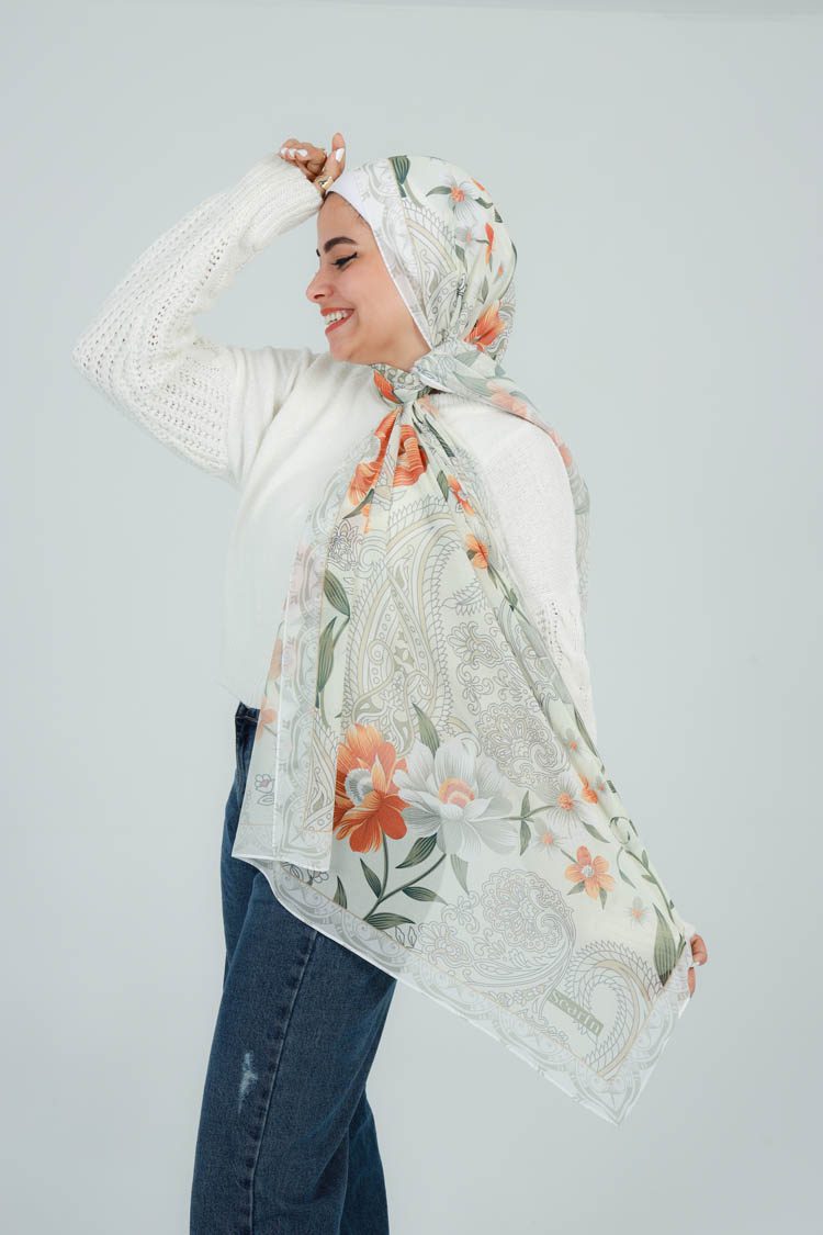 MARIGOLD chiffon scarf scarfn shop 02