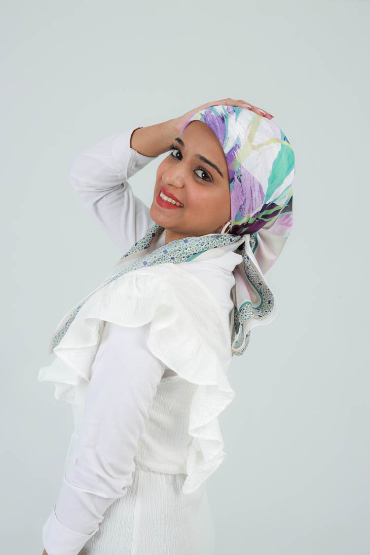 Verbena Cotton scarf scarfn shop 01