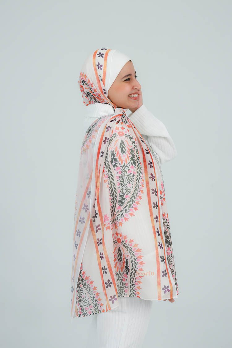 Dalia chiffon scarf scarfn shop 01