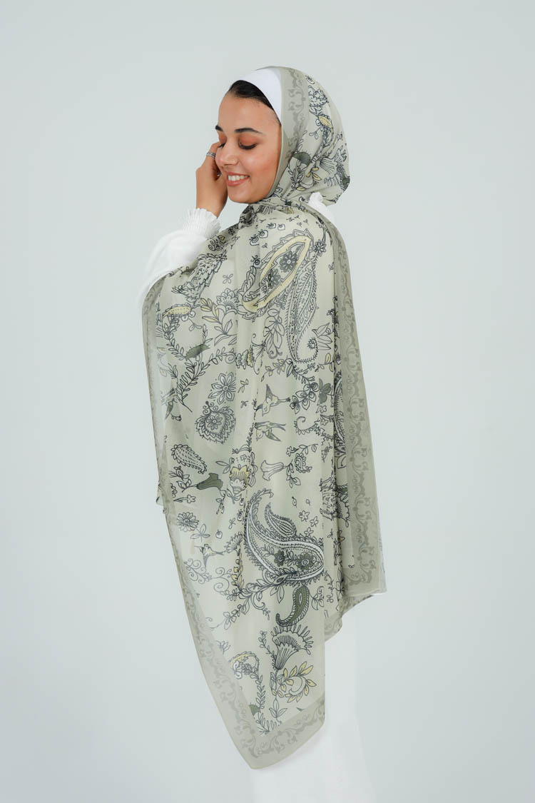 Greenfinch chiffon scarf scarfn shop 01