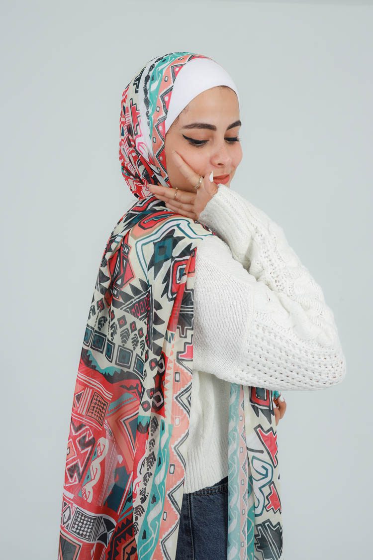 Sinai chiffon scarf scarfn shop 01